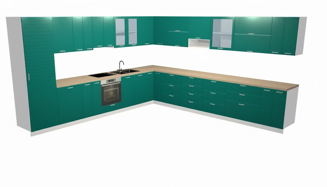 L-Shaped Kitchen Layout