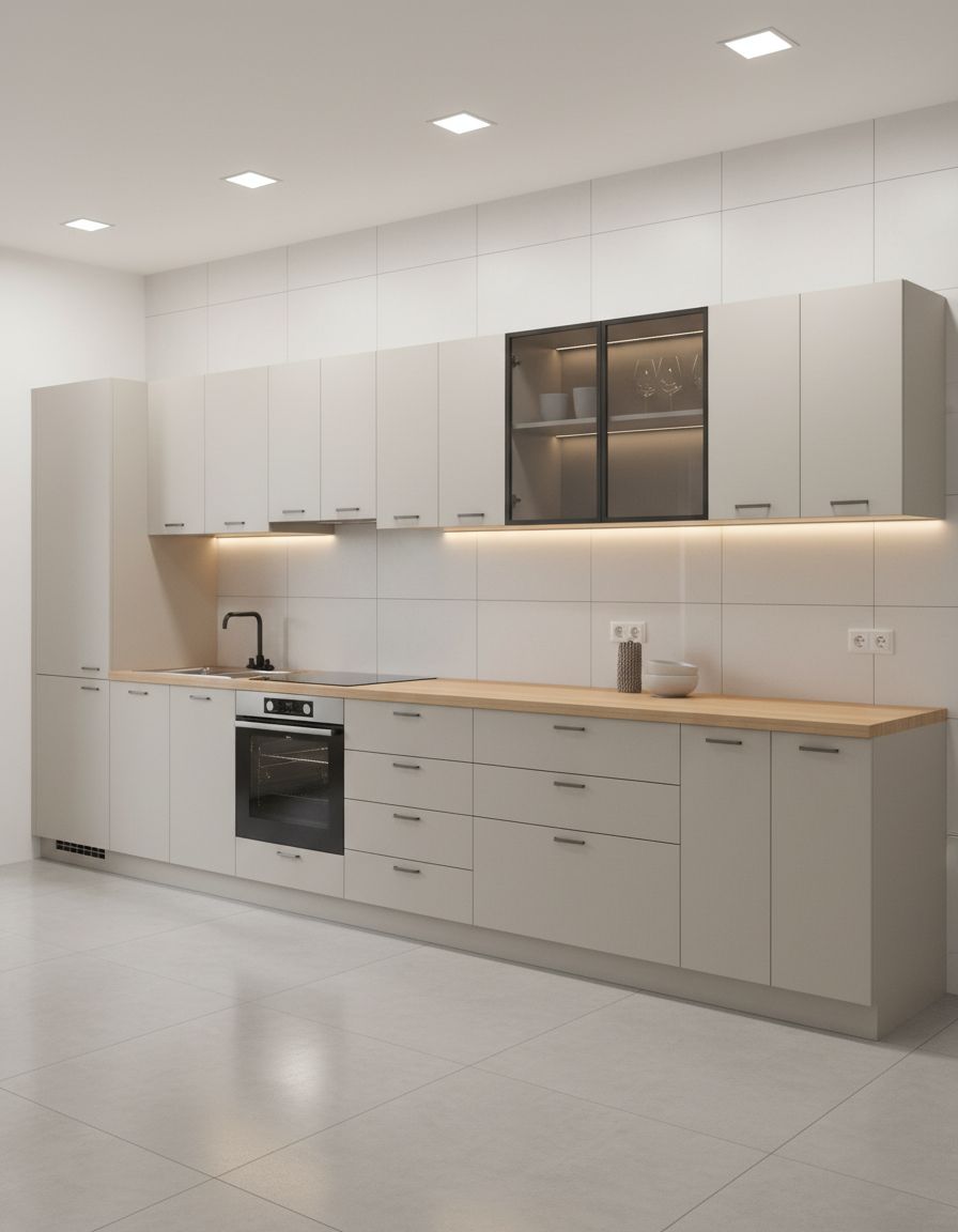 AI-Enhanced Kitchen Design - Classic